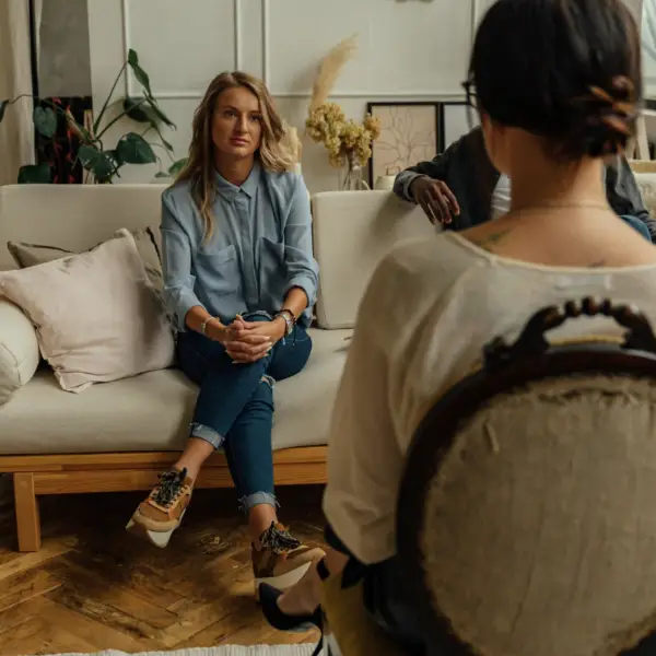 couple doing emotional focused therapy